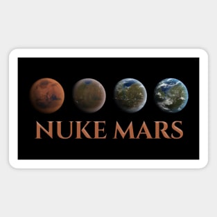 Nuke Mars Magnet